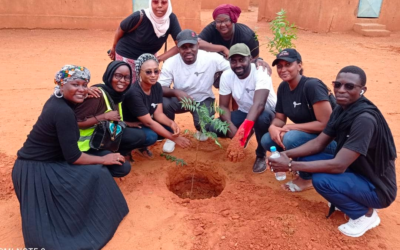 Campagne plantation d&rsquo;arbres de la team Niger