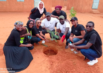 Campagne plantation d&rsquo;arbres de la team Niger