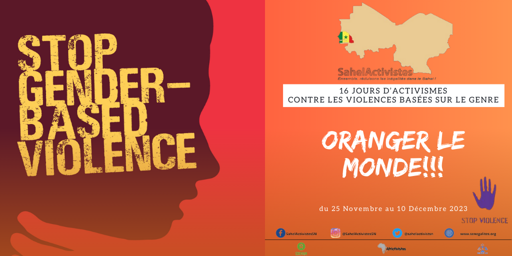 #16JoursdActivisme  « Orangez le monde »